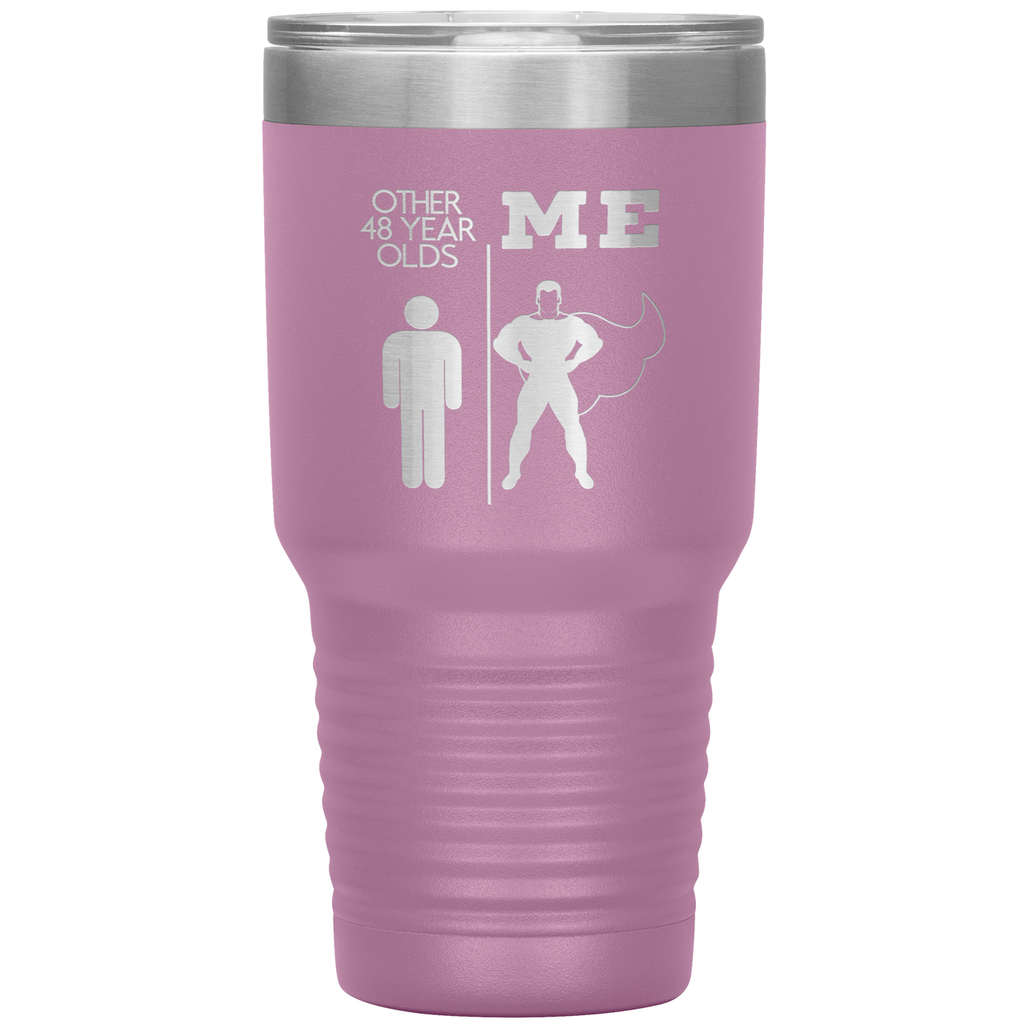 48th Birthday Tumbler, 48th Birthday Gifts, Travel Coffee Mug, Birthday Gifts for Men and Women