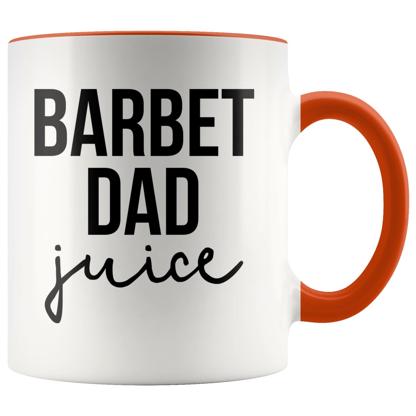 Barbet Dad Gifts, Coffee Mug, Two Tone Accent Cup, Birthday Gift for Men and Women