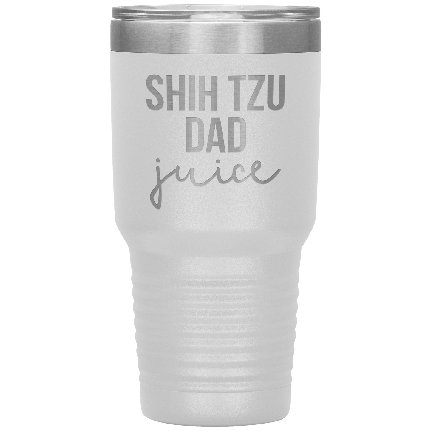 Shih Tzu Dad Tumbler, Shih Tzu Dad Gifts, Travel Coffee Mug, Birthday Gifts for Men and Women