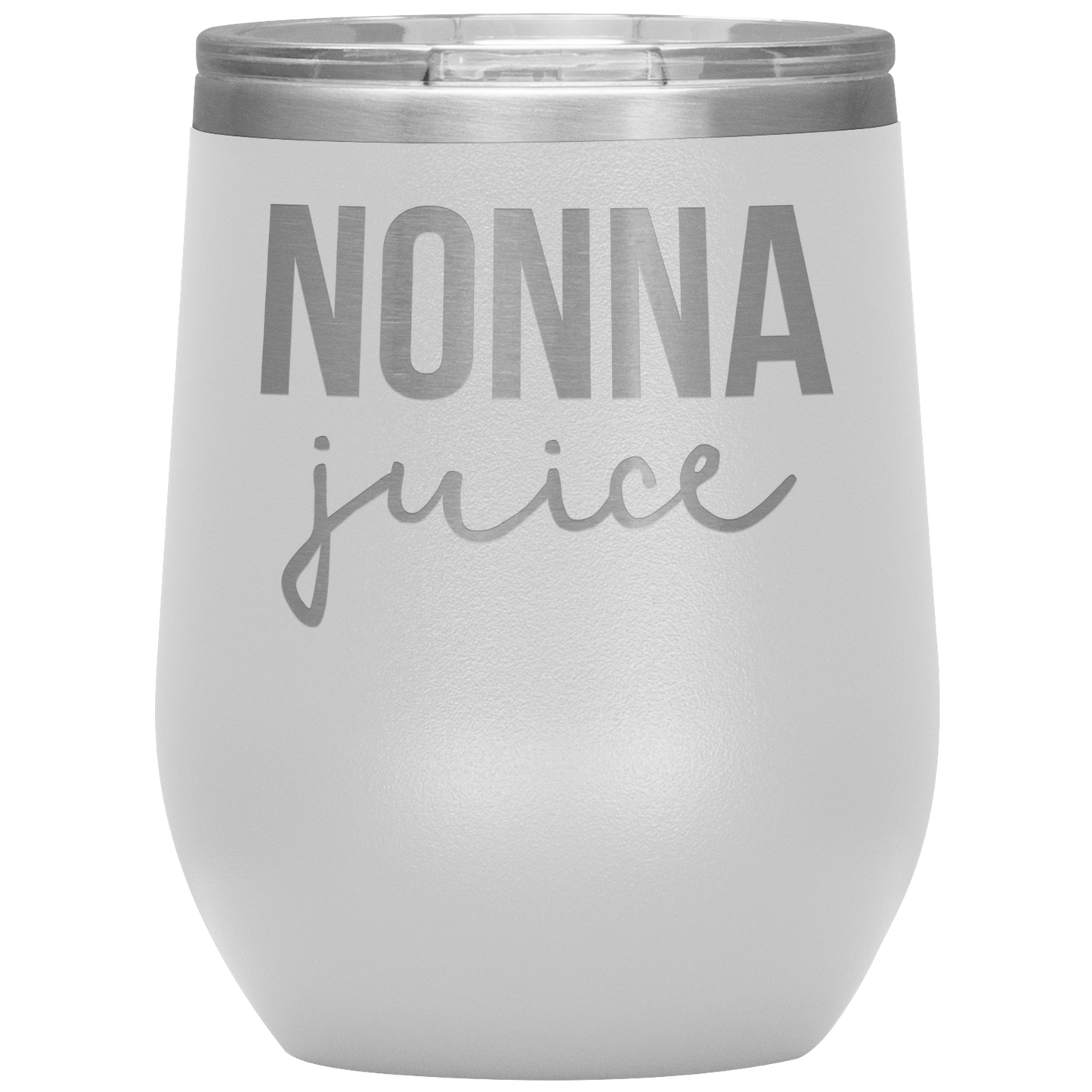 Nonna Wine Tumbler, Nonna Gifts, Travel Wine Cup, Birthday Gifts for Men and Women