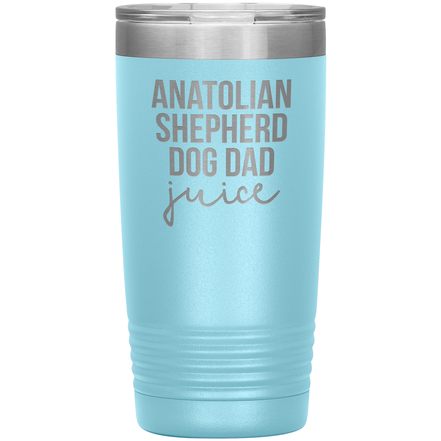 Anatolian Shepherd Dog Dad Tumbler, Funny Travel Coffee Mug, Birthday Gifts for Men and Women