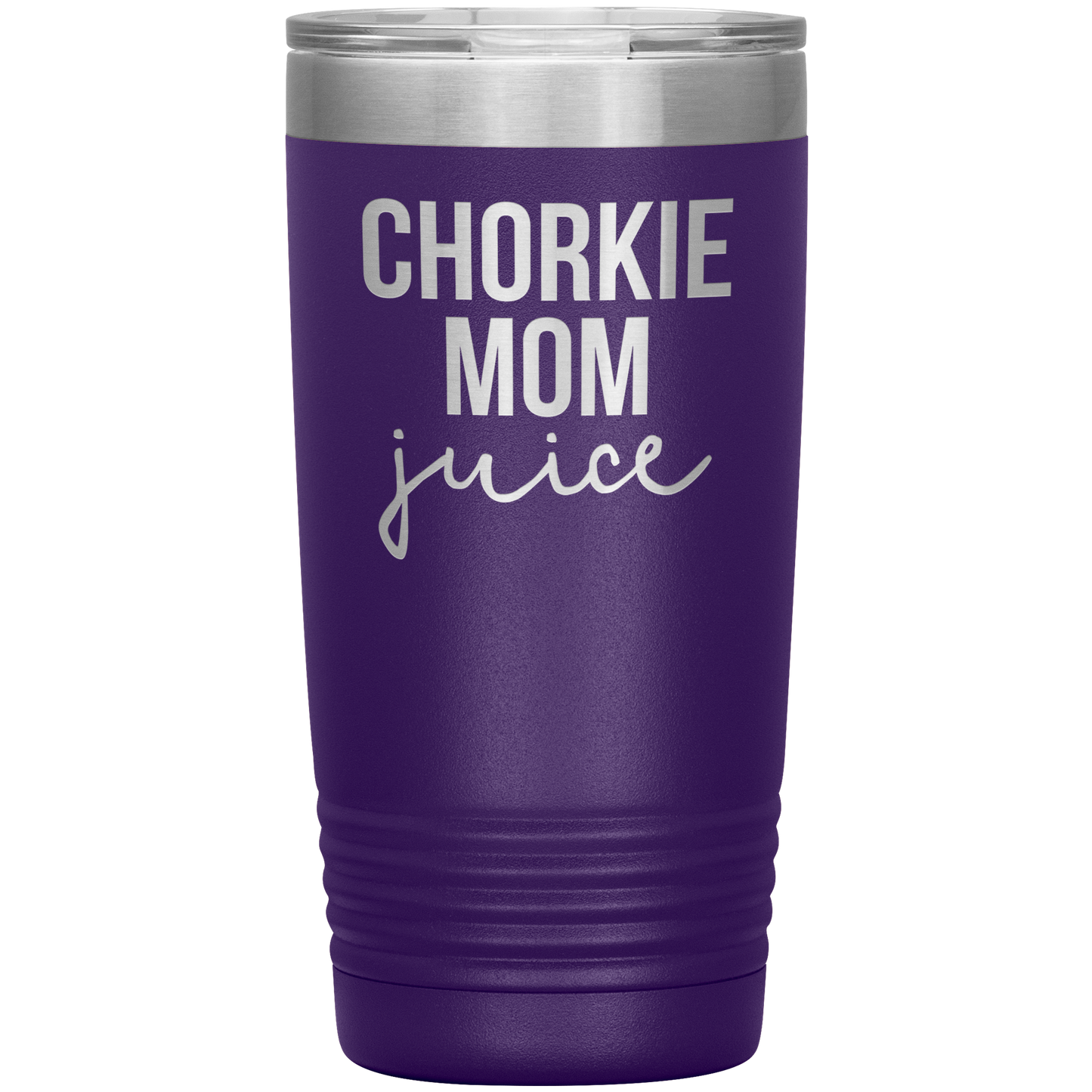 Chorkie Mom Tumbler, Chorkie Mom Gifts, Travel Coffee Mug, Presentes de Aniversário para Homens e Mulheres