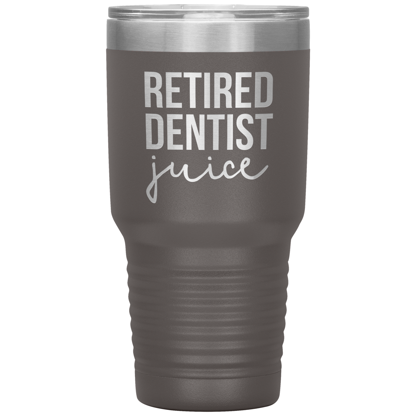 Retired Dentist Tumbler, Retired Dentist Gifts, Travel Coffee Mug, Birthday Gifts for Men and Women