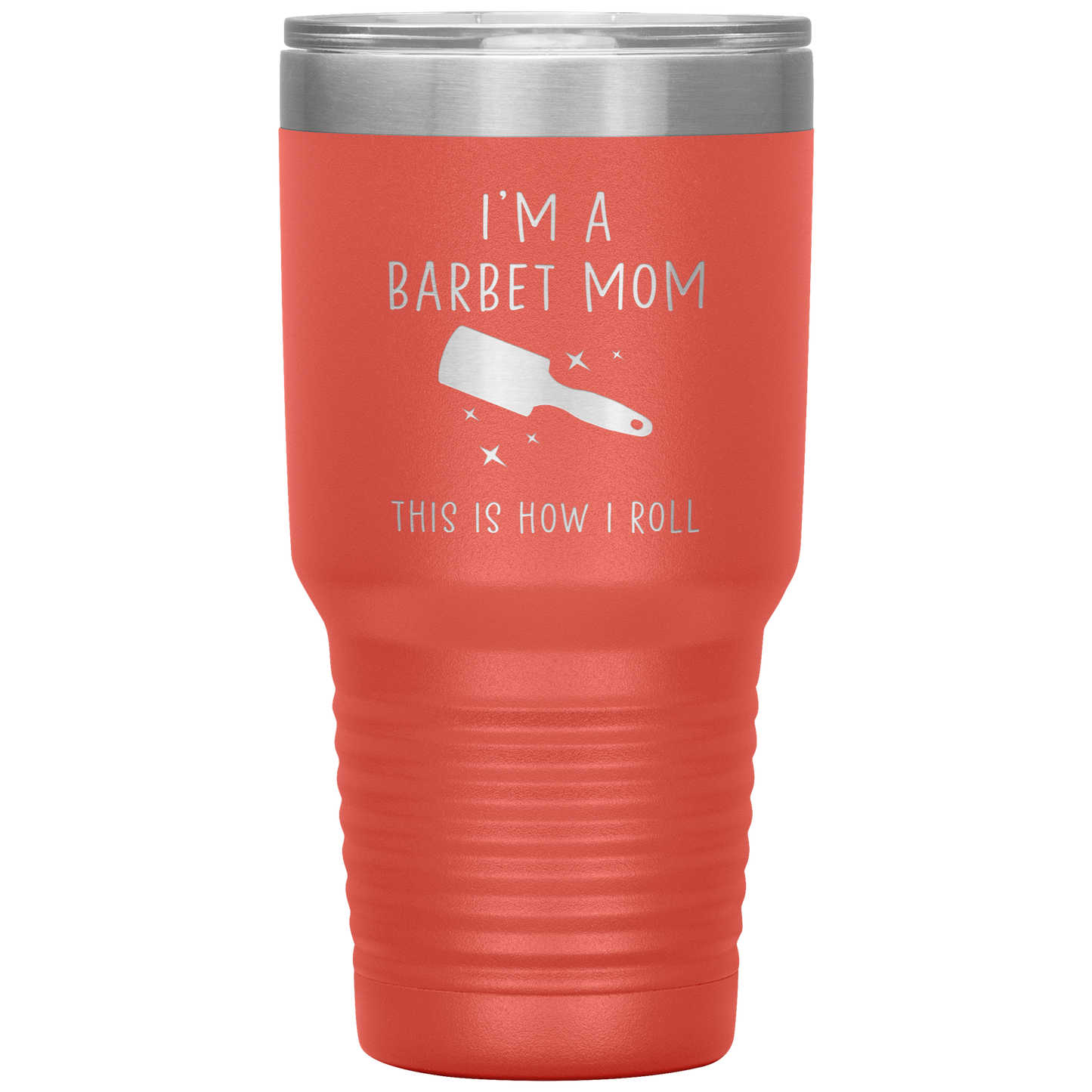 Barbet Mom Tumbler, Funny Travel Coffee Mug, Birthday Gifts for Men and Women