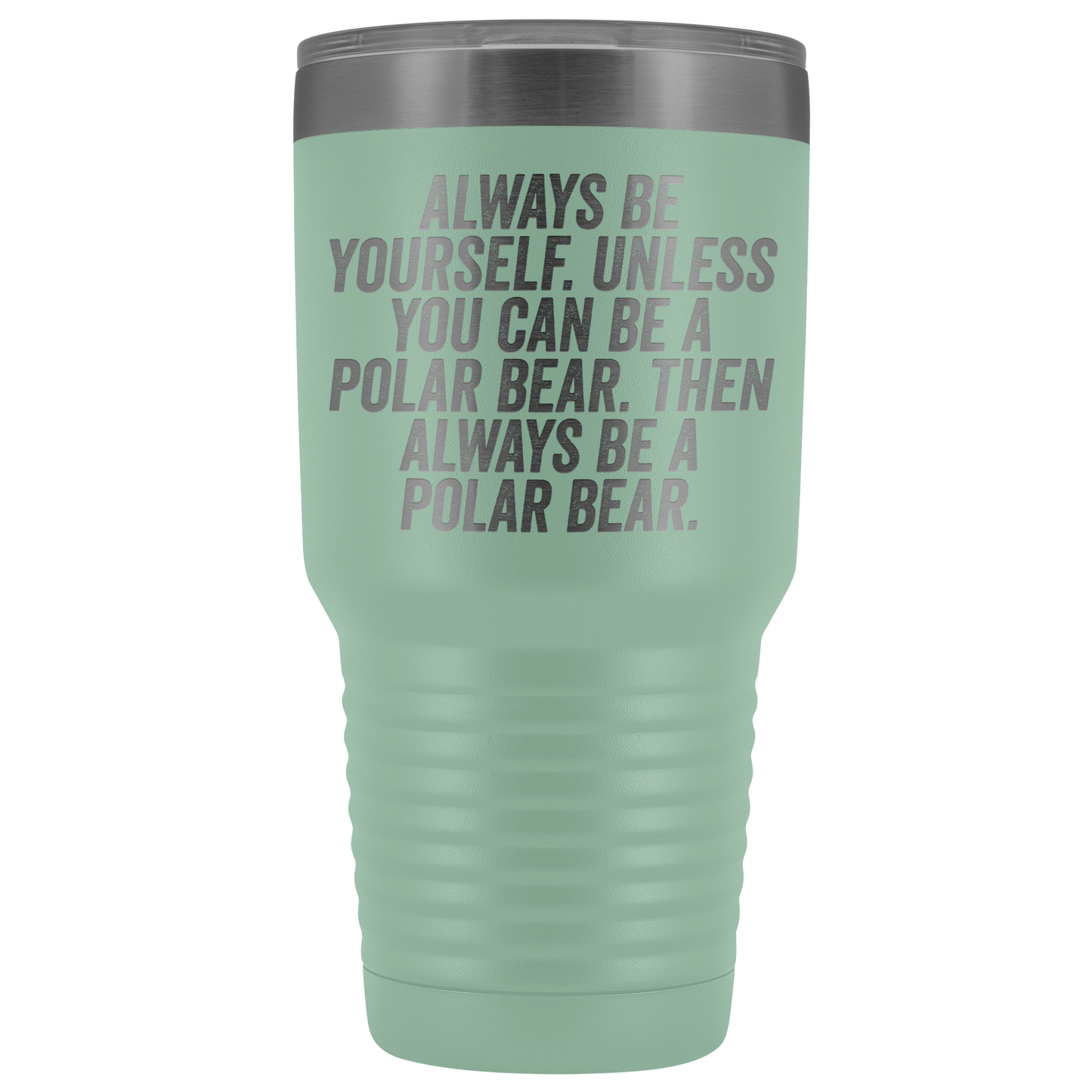 Tumbler Polar Bear Dons Polar Bear, Mug de l'ours polaire