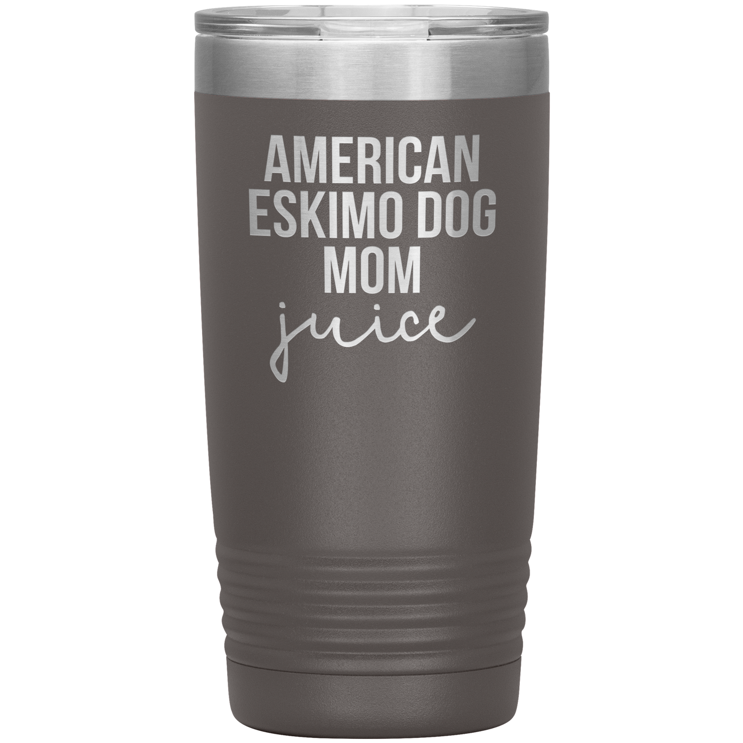 American Eskimo Dog Mom Tumbler, Funny Travel Coffee Mug, Birthday Gifts for Men and Women