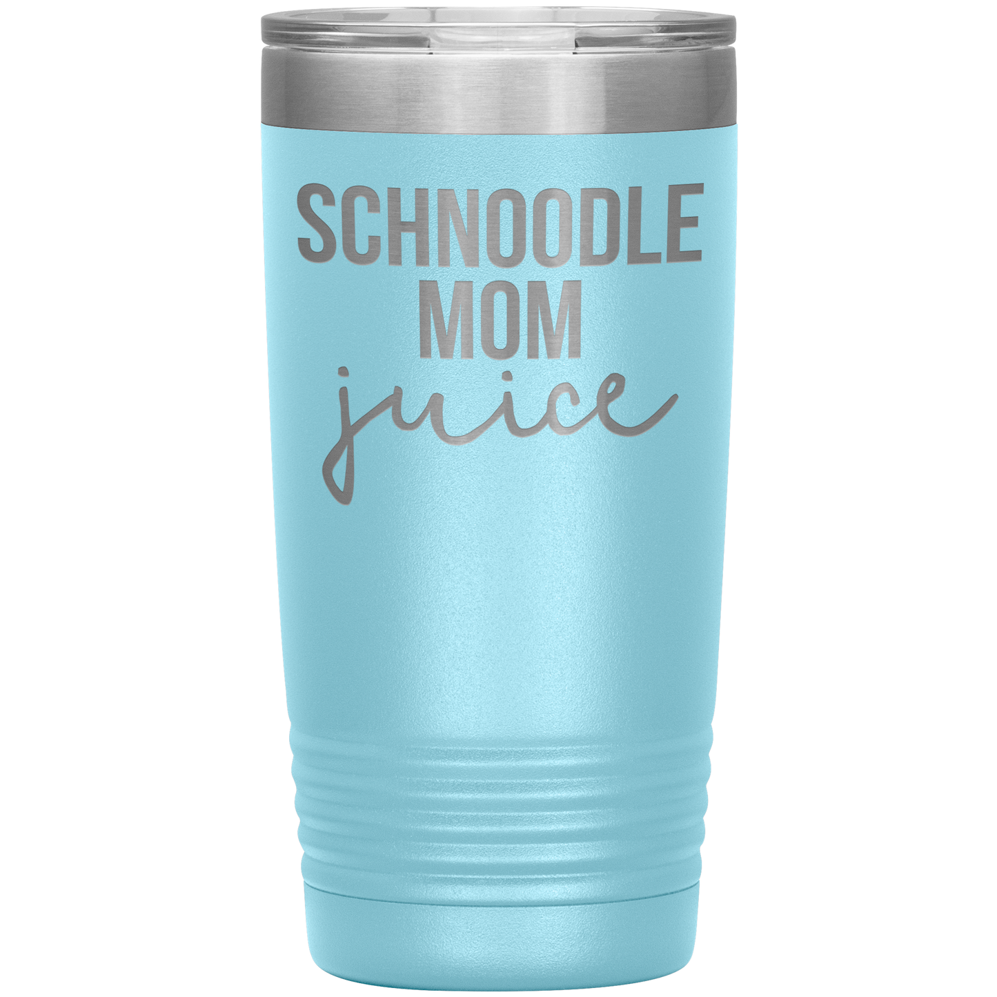 Vaso de la mamá de Schnoodle, regalos de la mamá de Schnoodle, jarra para café de viajes, regalos del cumpleaños para hombres y mujeres