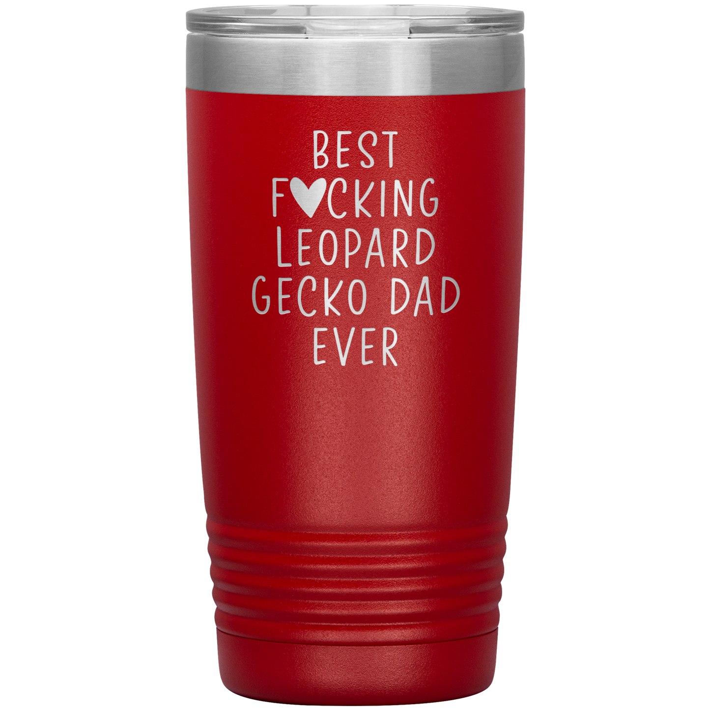 Leopard Gecko Dad Tumbler, Leopard Gecko Dad Gifts, Travel Coffee Mug, Birthday Gifts for Men and Women