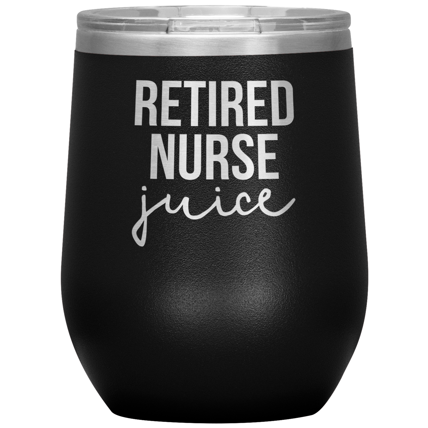 Retired Nurse Retirement Tumbler, Retired Nurse Retirement Gifts, Travel Wine Cup, Birthday Gifts for Men and Women