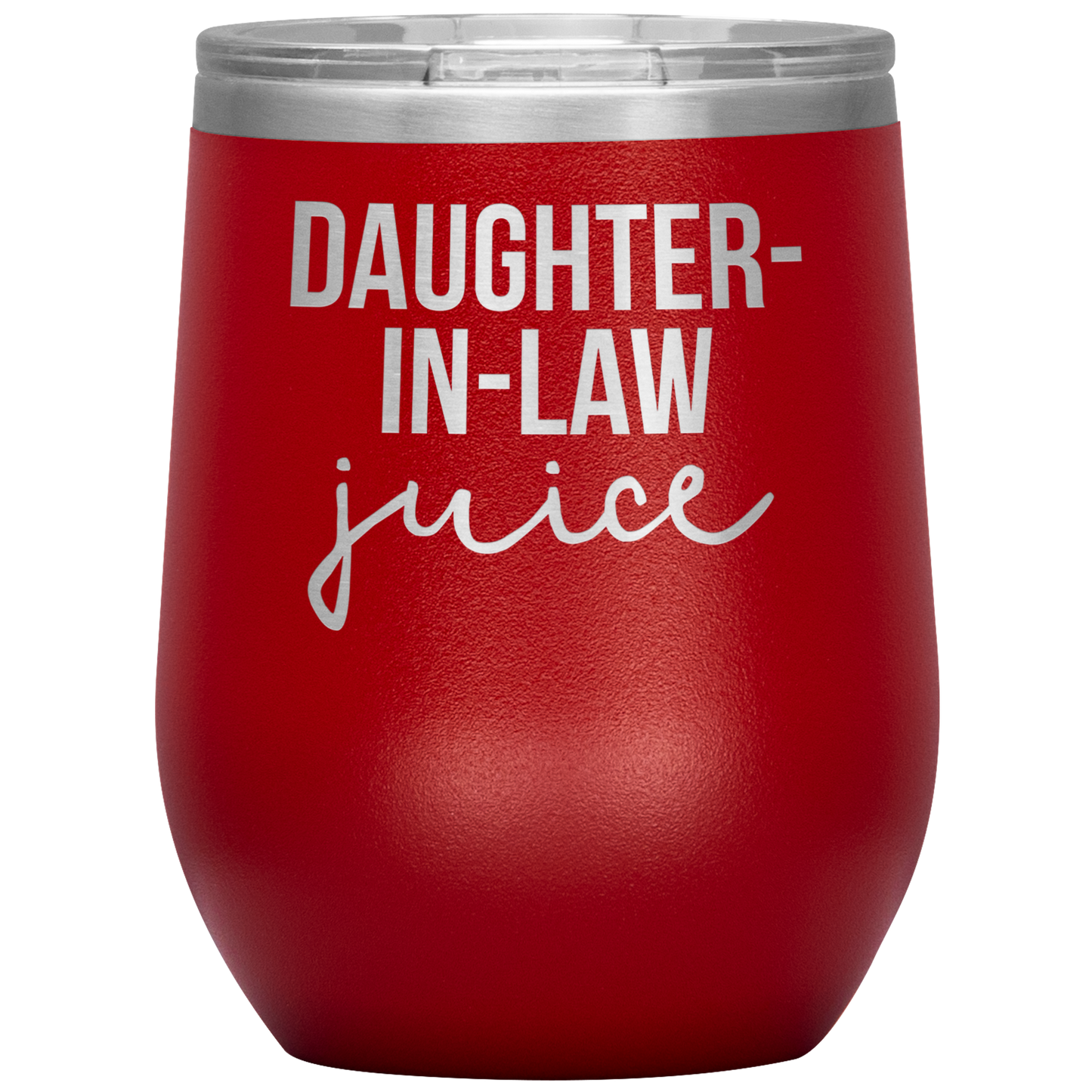 Daughter in Law Wine Tumbler, Daughter in Law Gifts, Travel Wine Cup, Birthday Gifts for Men and Women