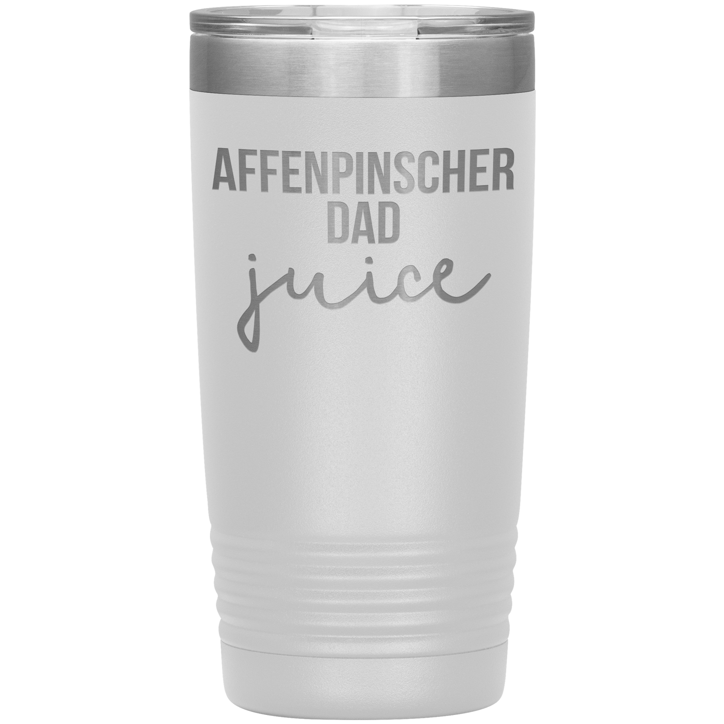 Affenpinscher Dad Tumbler, Funny Travel Coffee Mug, Birthday Gifts for Men and Women