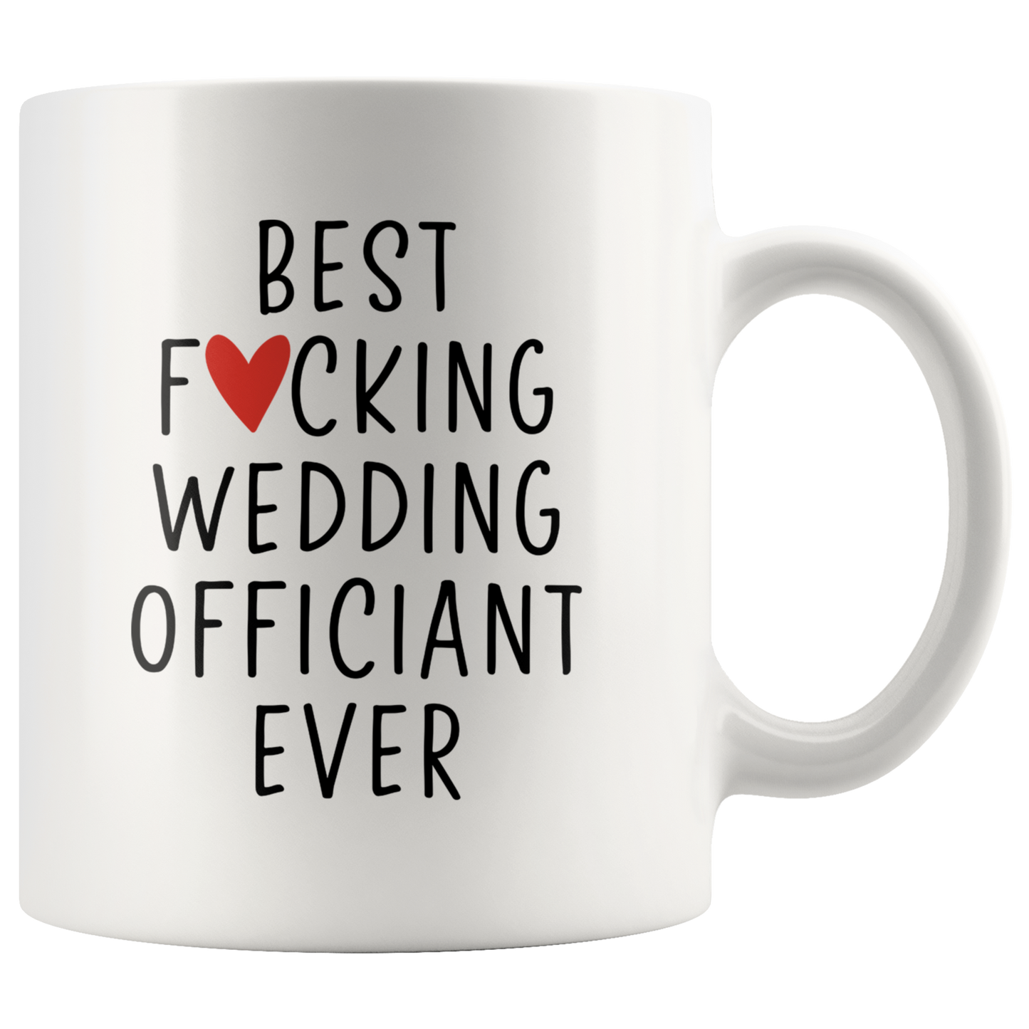 Wedding Officiant Gifts, Coffee Mug, Two Tone Accent Cup, Birthday Gift for Men and Women