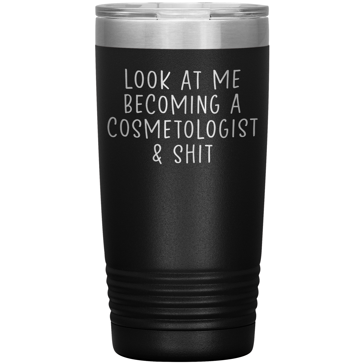 Cosmetologo Tumbler, Cosmetologa Regali, Travel Coffee Mug, Regali di compleanno per uomini e donne