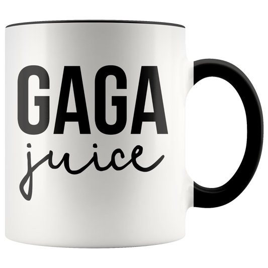 Gaga Gifts, Coffee Mug, Two Tone Accent Cup, Birthday Gift for Men and Women