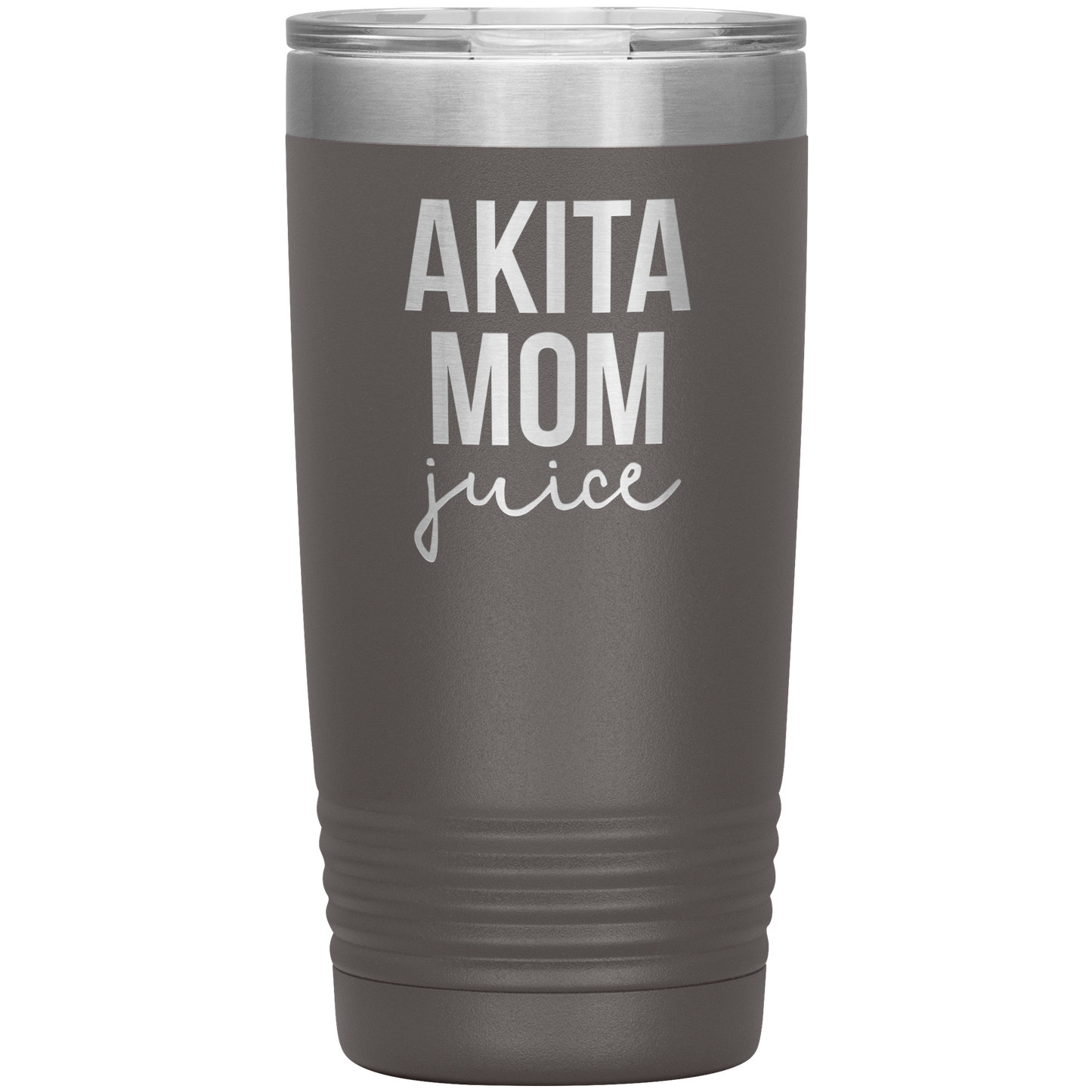 Akita Mom Tumbler, Funny Travel Coffee Mug, Birthday Gifts for Men and Women