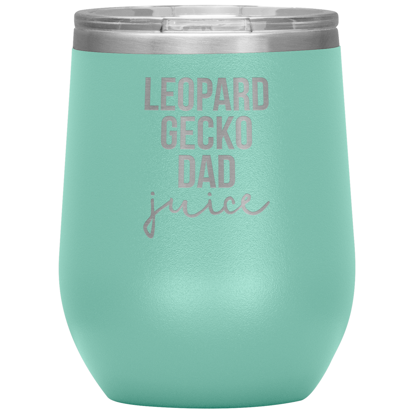 Leopard Gecko Dad Wine Tumbler, Leopard Gecko Dad Gifts, Travel Wine Cup, Birthday Gifts for Men and Women