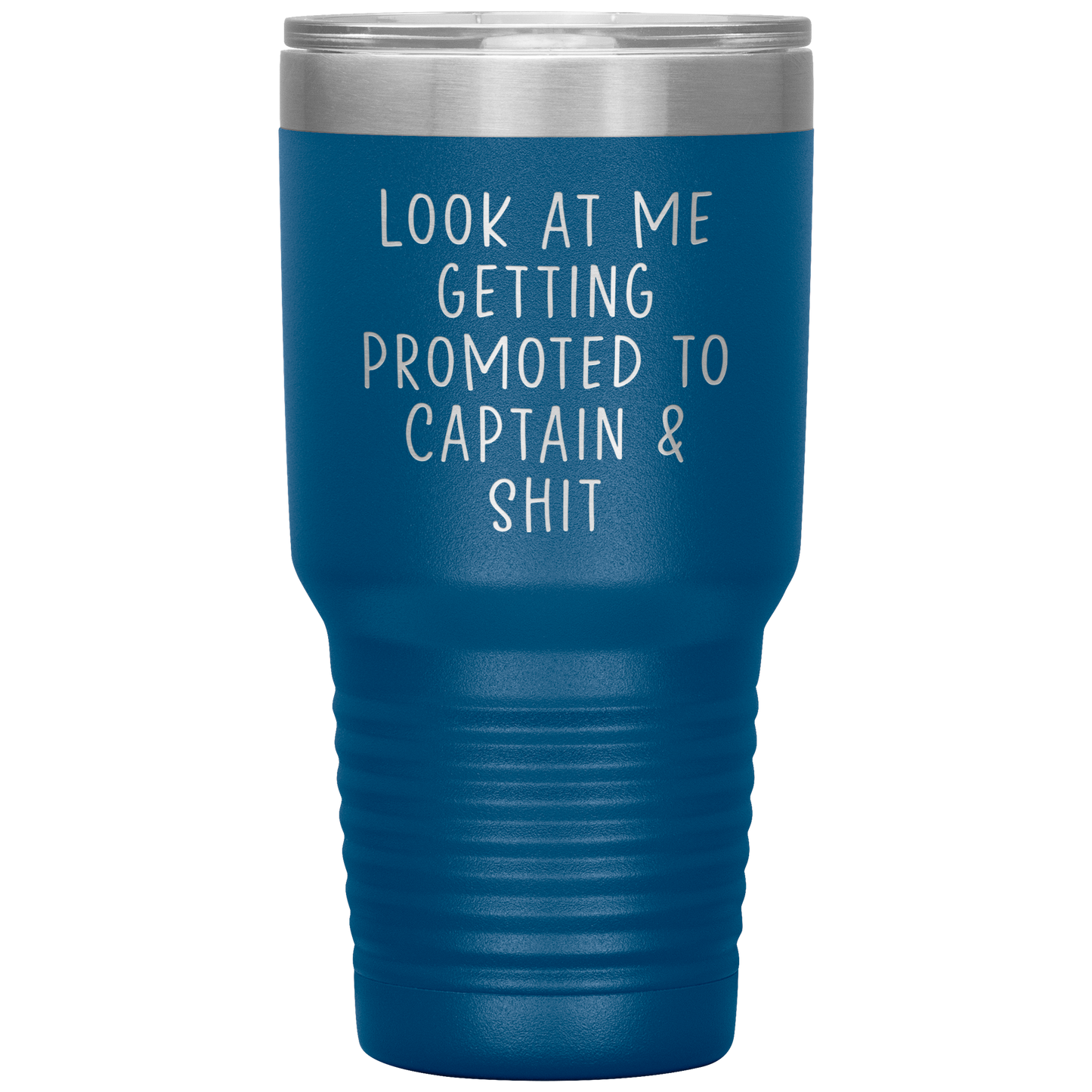 Captain Promotion Tumbler, Captain Promotion Gifts, Travel Coffee Mug, Birthday Gifts for Men and Women