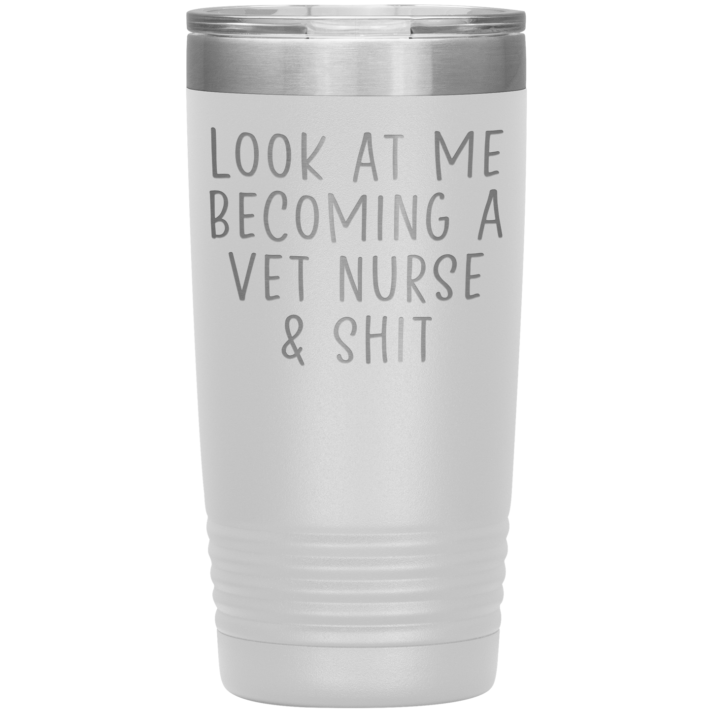 Vet Nurse Tumbler, Vet Nurse Travel Coffee Mug, Vet Nurse Gifts, Birthday Gift Ideas for Men and Women