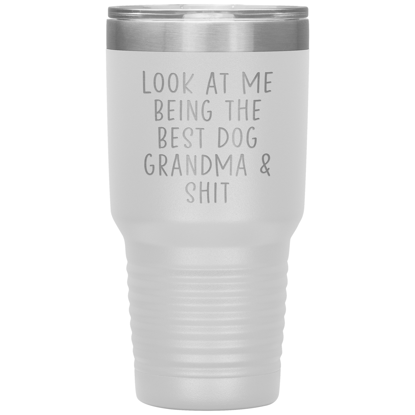 Dog Nonna Tumbler, Dog Nonna Doni, Dog Nonna Coffee Mug, Compleanno Regali per Uomini e Donne