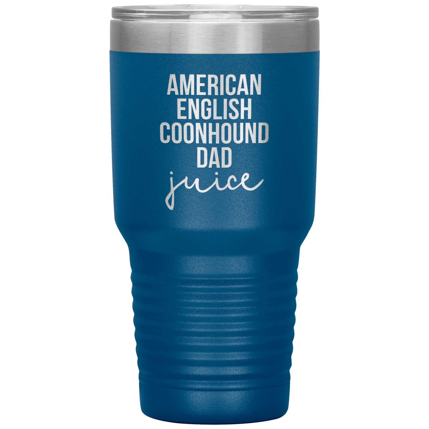 American English Coonhound Dad Tumbler, Funny Travel Coffee Mug, Birthday Gifts for Men and Women