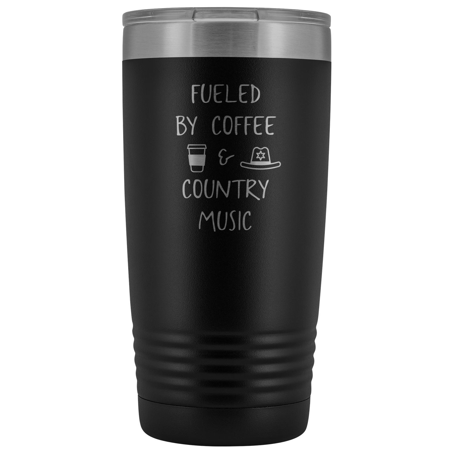 COUNTRY MUSIC TUMBLER Funny Country Lover Gift Mamma e papà Travel Mug Best Friend Cup Sorella Compleanno Doni Fratello Cup