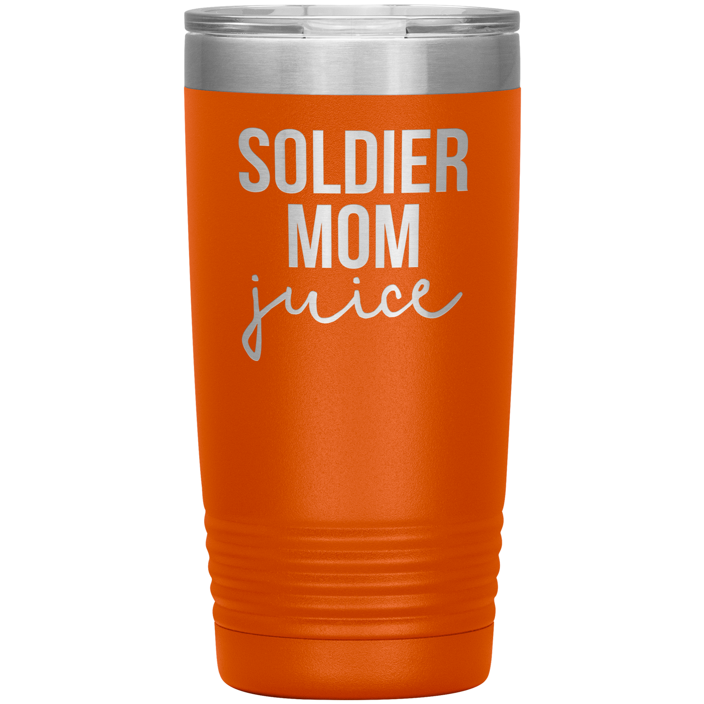 Soldado mamá Vaso, Soldier mamá regalos, taza de café de viaje, regalos de cumpleaños para hombres y mujeres