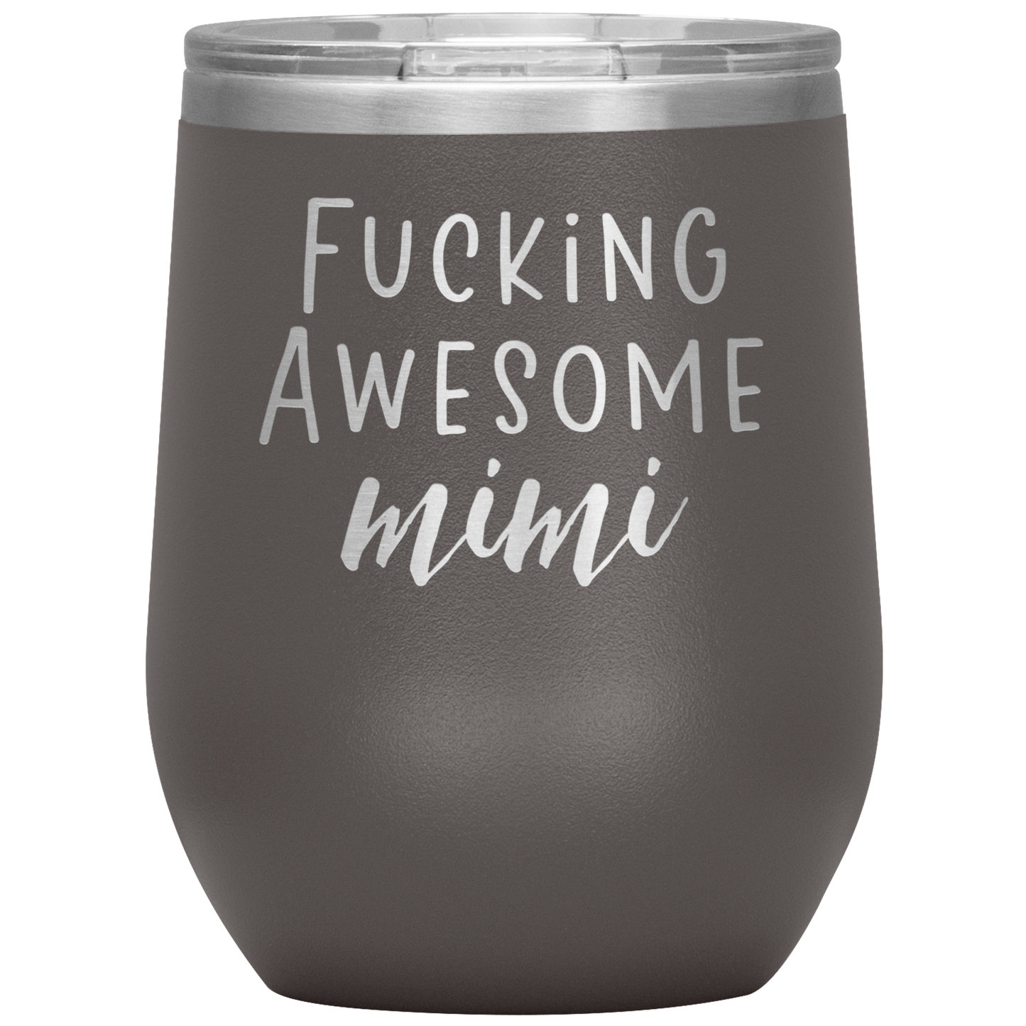 Mimi Wine Tumbler, Mimi Gifts, Travel Wine Cup, Birthday Gifts for Men and Women