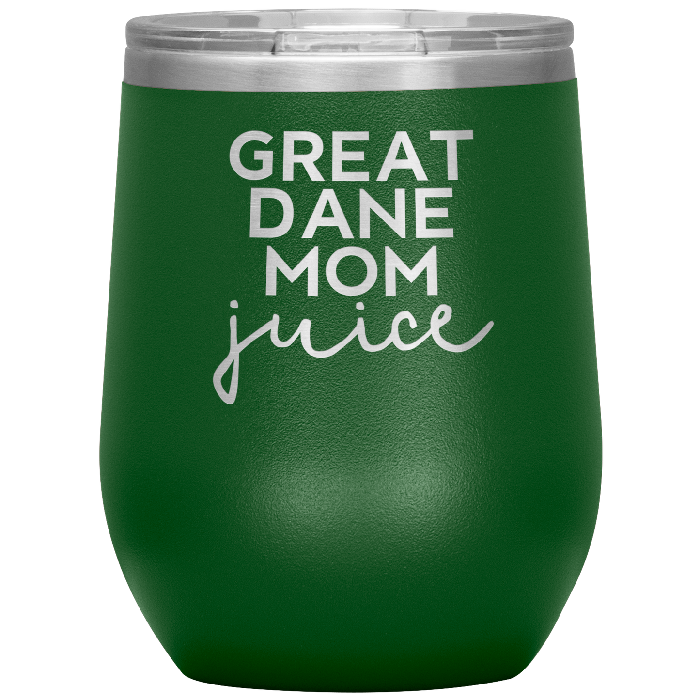 Great Dane Mom Wine Tumbler, Great Dane Mom Gifts, Travel Wine Cup, Birthday Gifts for Men and Women