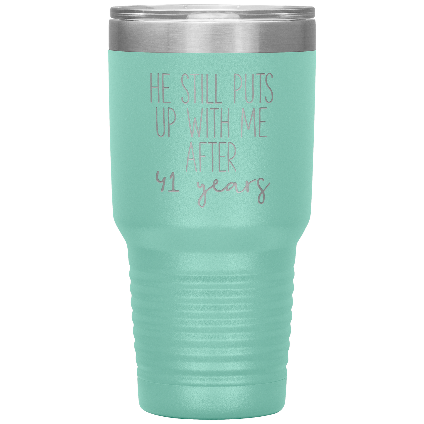 41st Anniversary Gifts, Coffee Mug, Tumbler, Birthday Gifts for Men and Women