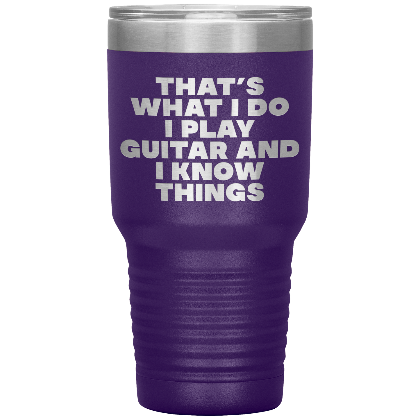 Guitarist Tumbler, Guitarist Gifts, Travel Coffee Mug, Birthday Gifts for Men and Women