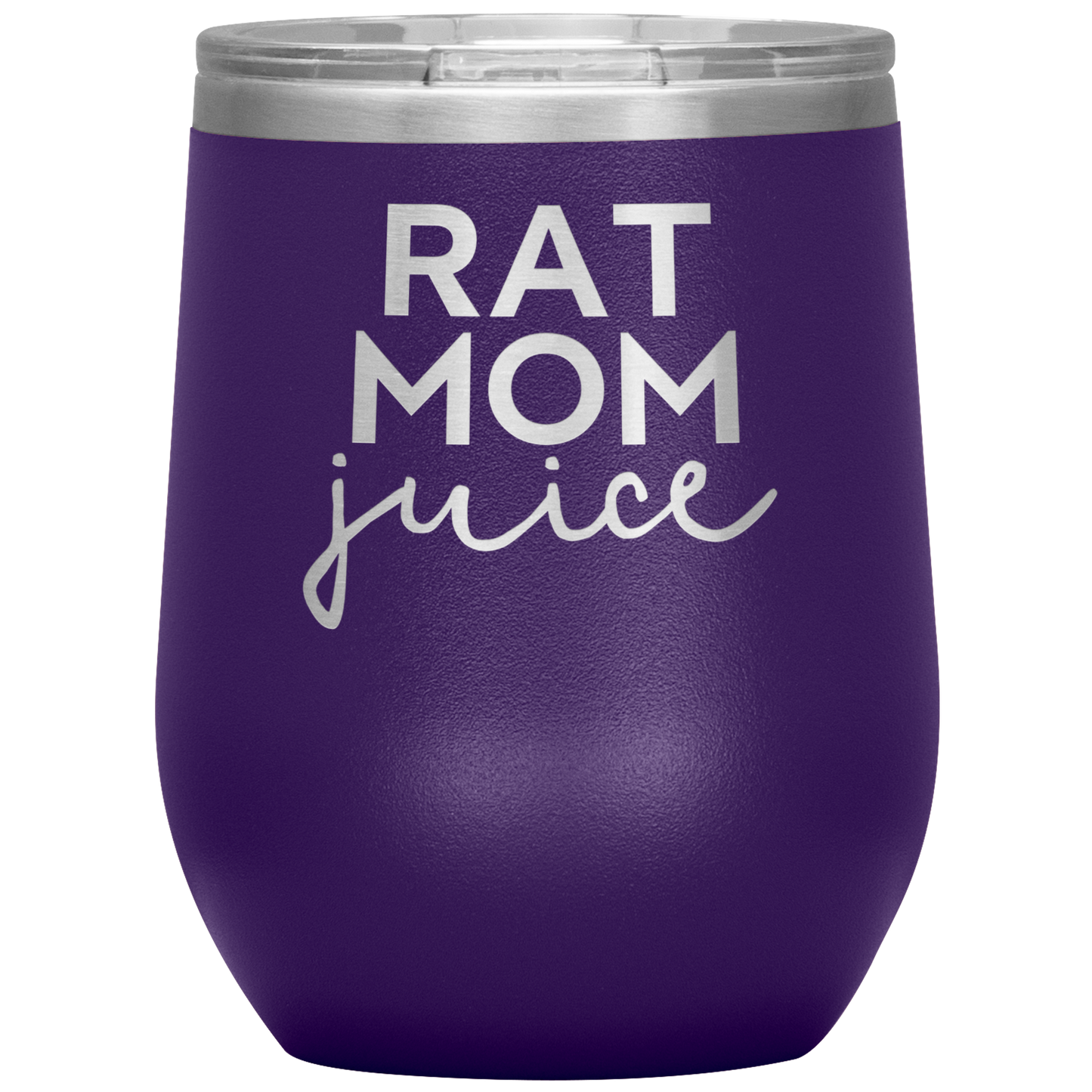 Rat Mom Wine Tumbler, Rat Mom Gifts, Rat Mom Wine Cup, presentes de aniversário para Homens e Mulheres