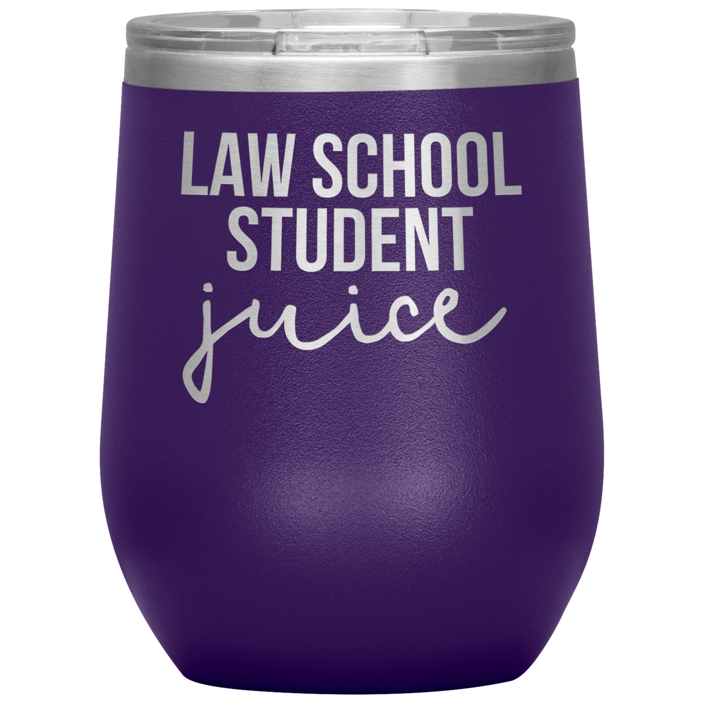 Law School Student Wine Tumbler, Law School Student Gifts, Travel Wine Cup, Birthday Gifts for Men and Women