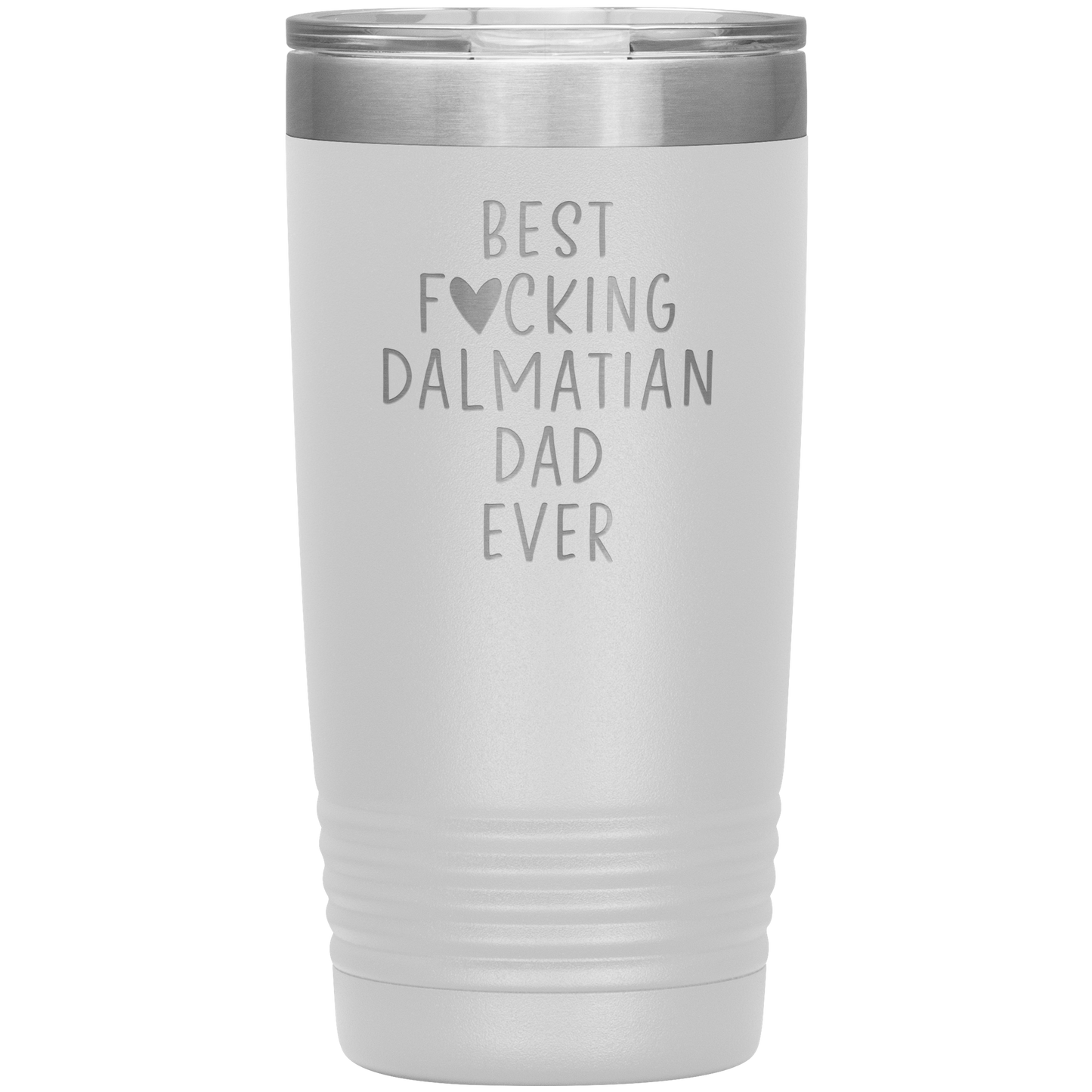 Dalmatian Dad Tumbler, Dalmatian Dad Gifts, Travel Coffee Mug, Birthday Gifts for Men and Women