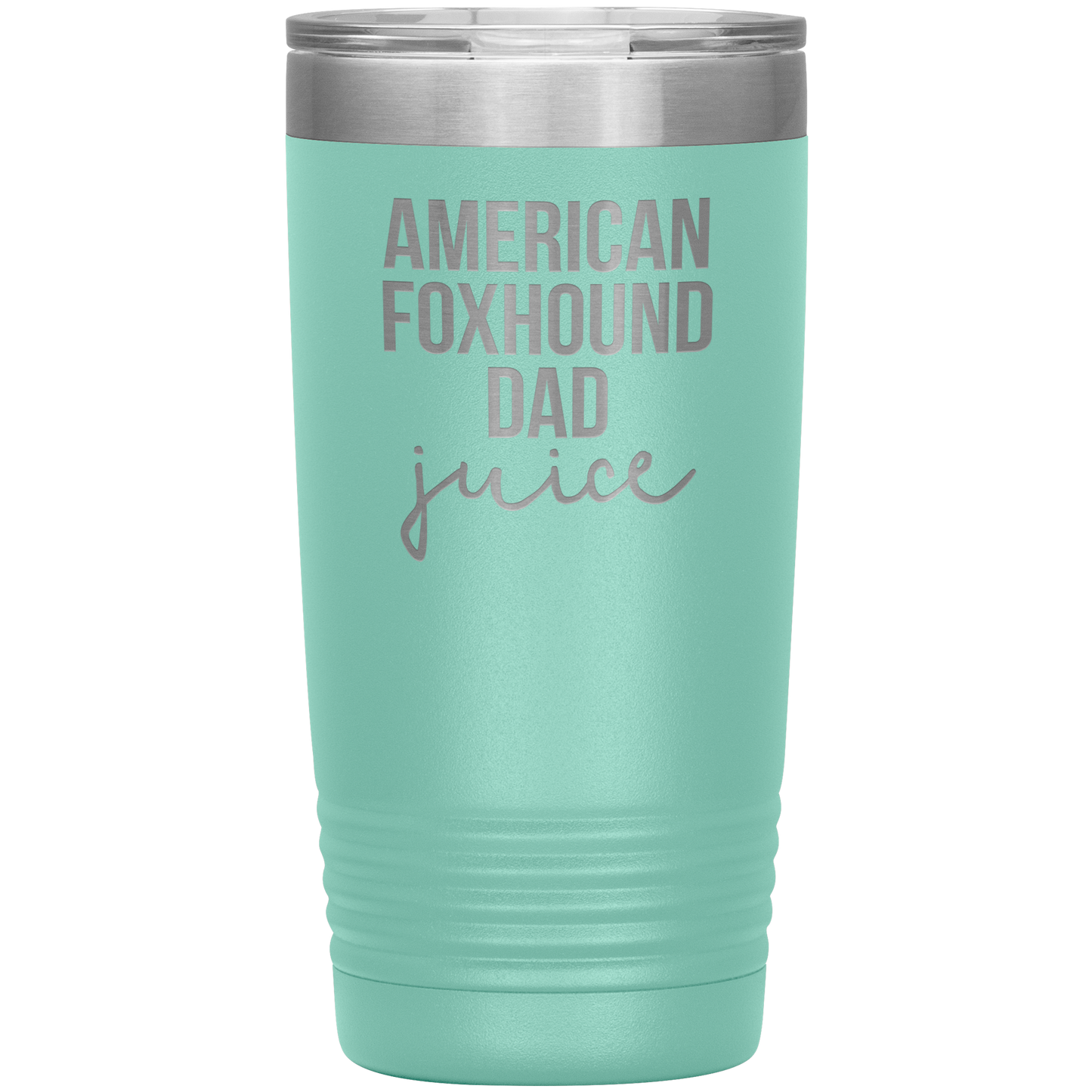 American Foxhound Dad Tumbler, Funny Travel Coffee Mug, Birthday Gifts for Men and Women