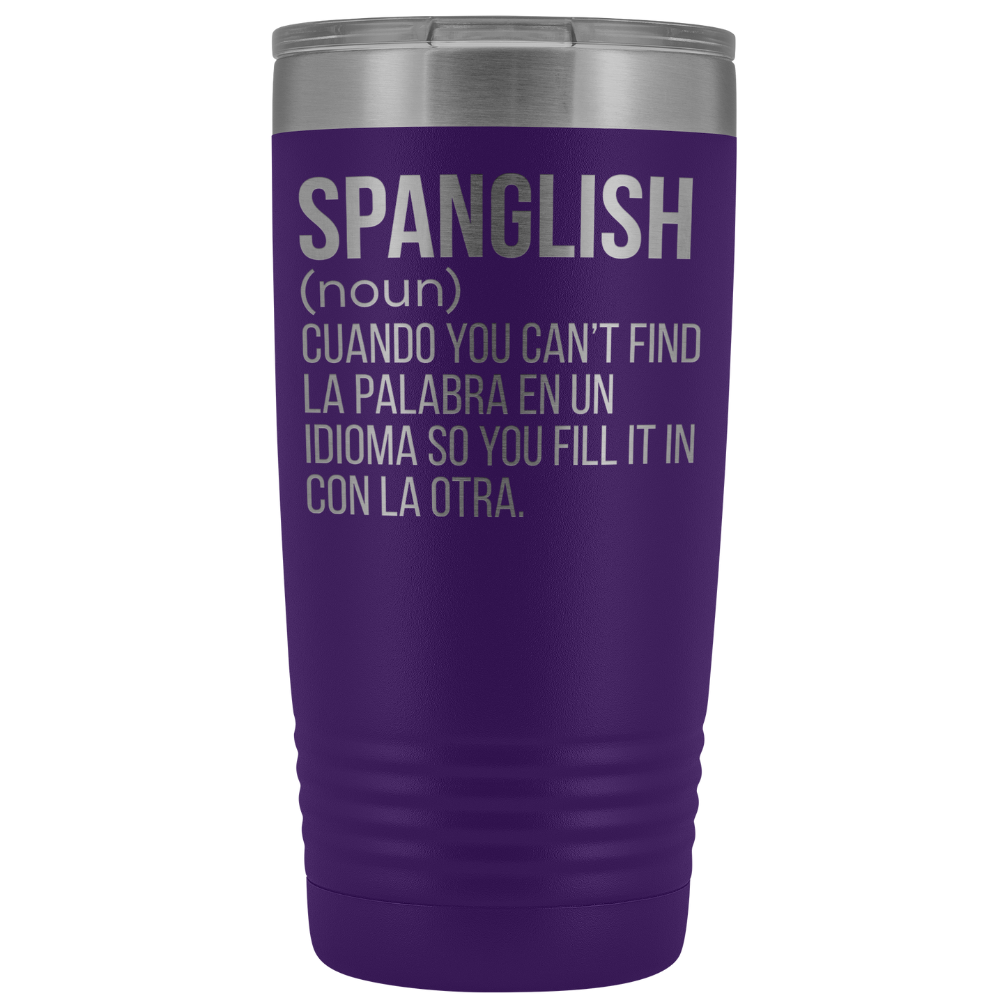 Spanglish Mug, Mexican Coffee Mugs, Spanish Teacher Tumbler, Puerto Rico Gifts, Venezuelan Gift