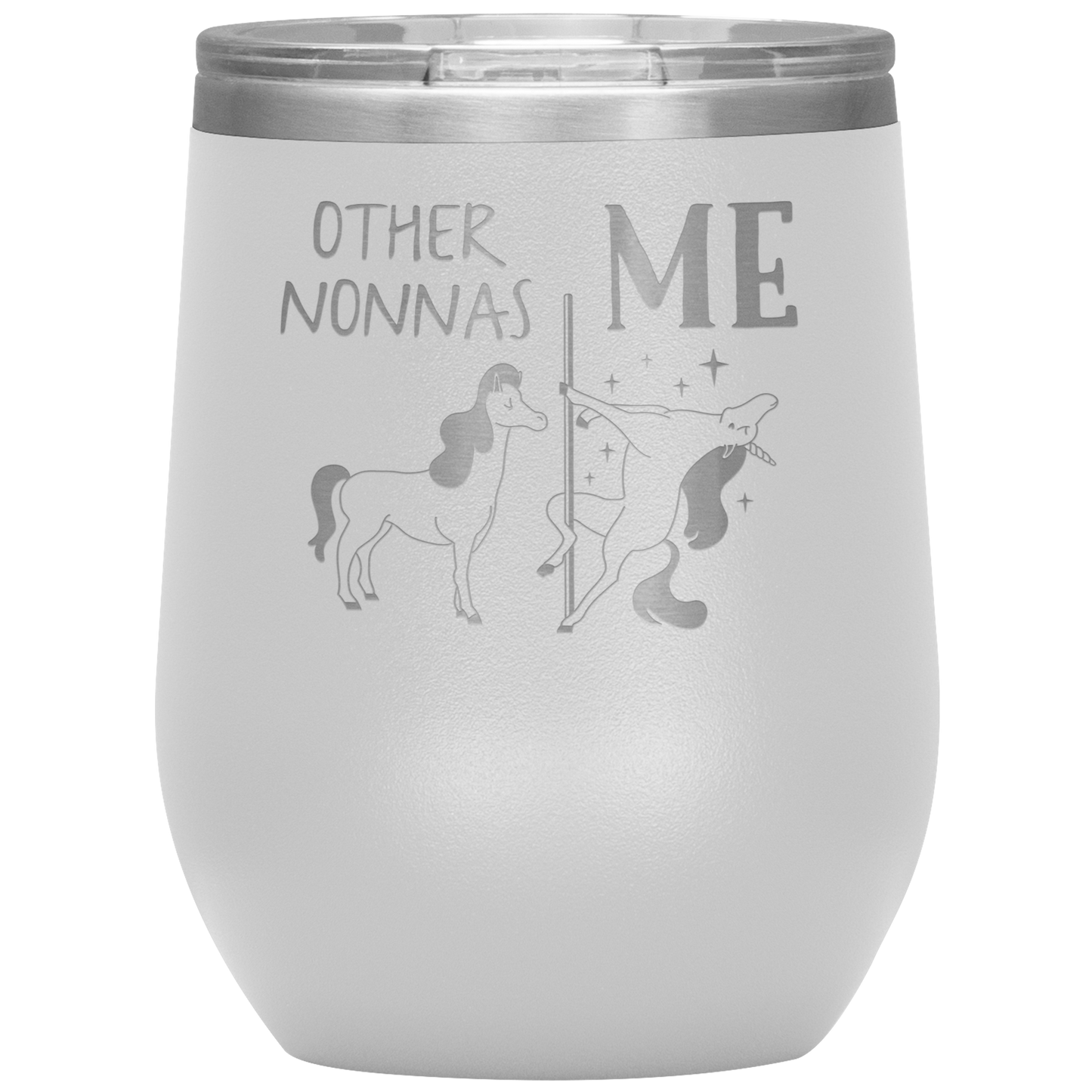 Nonna Wine Tumbler, Nonna Gifts, Travel Wine Cup, Birthday Gifts for Men and Women