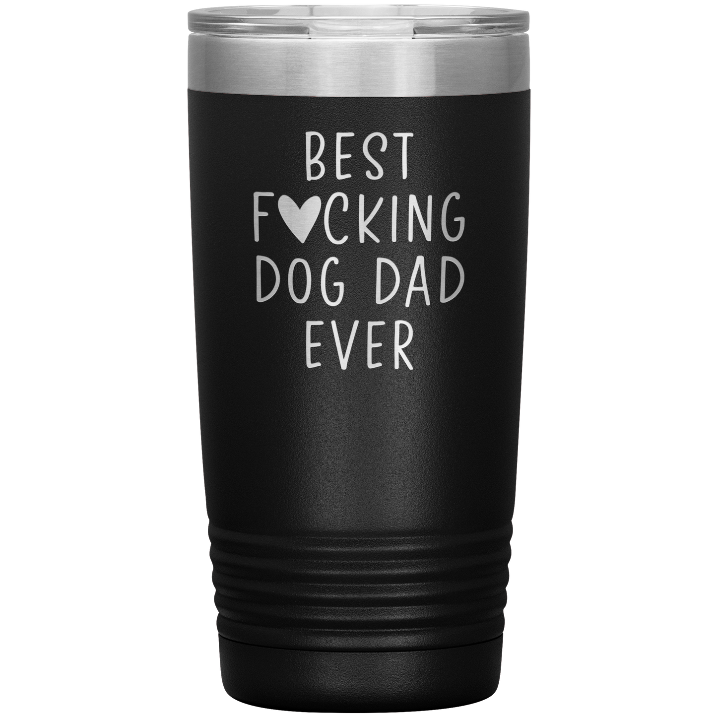 Dog Dad Tumbler, Dog Dad Gifts, Travel Coffee Mug, Birthday Gifts for Men and Women