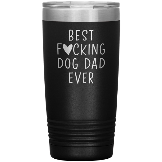 Dog Dad Tumbler, Dog Dad Gifts, Travel Coffee Mug, Birthday Gifts for Men and Women