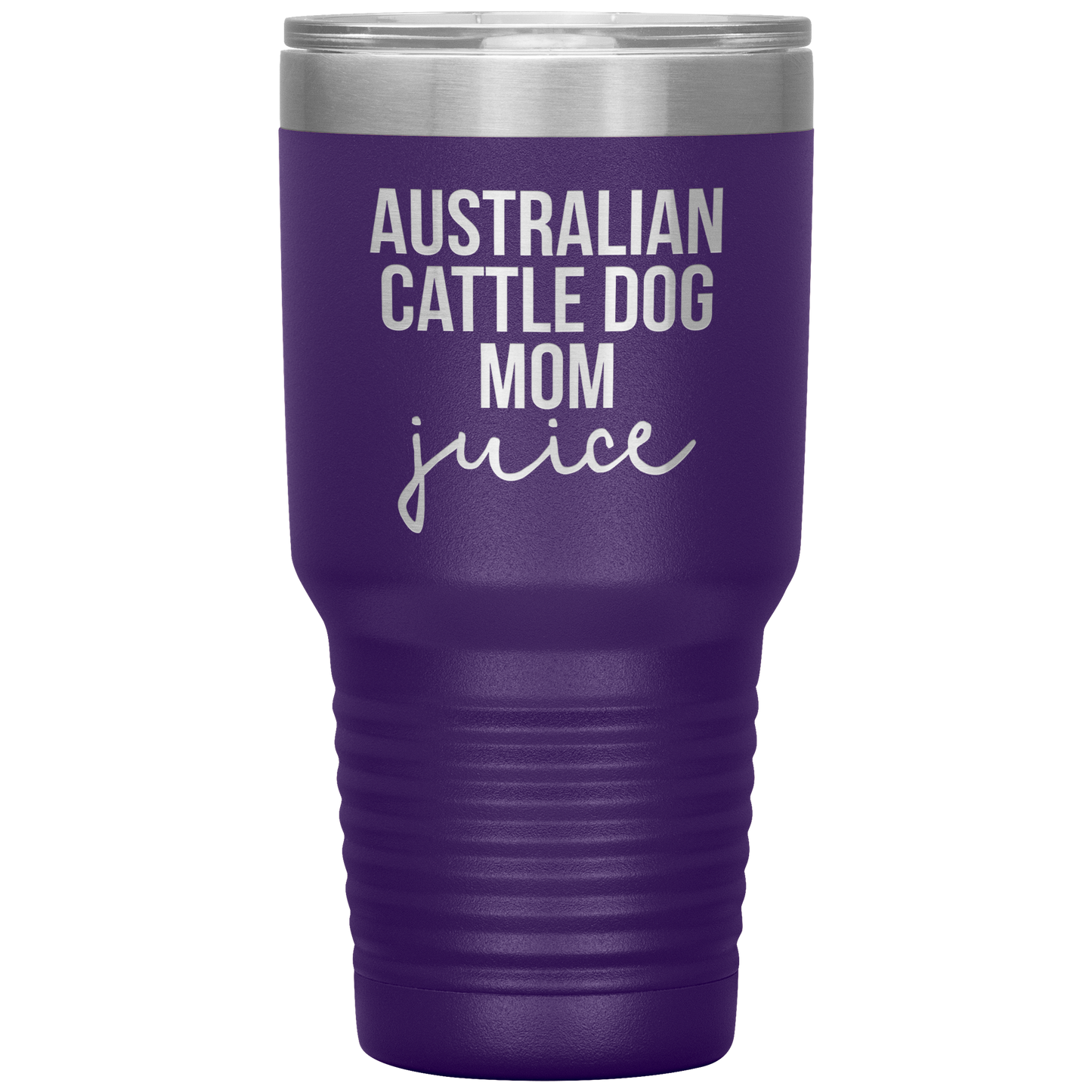 Australian Cattle Dog Mom Tumbler, Funny Travel Coffee Mug, Birthday Gifts for Men and Women