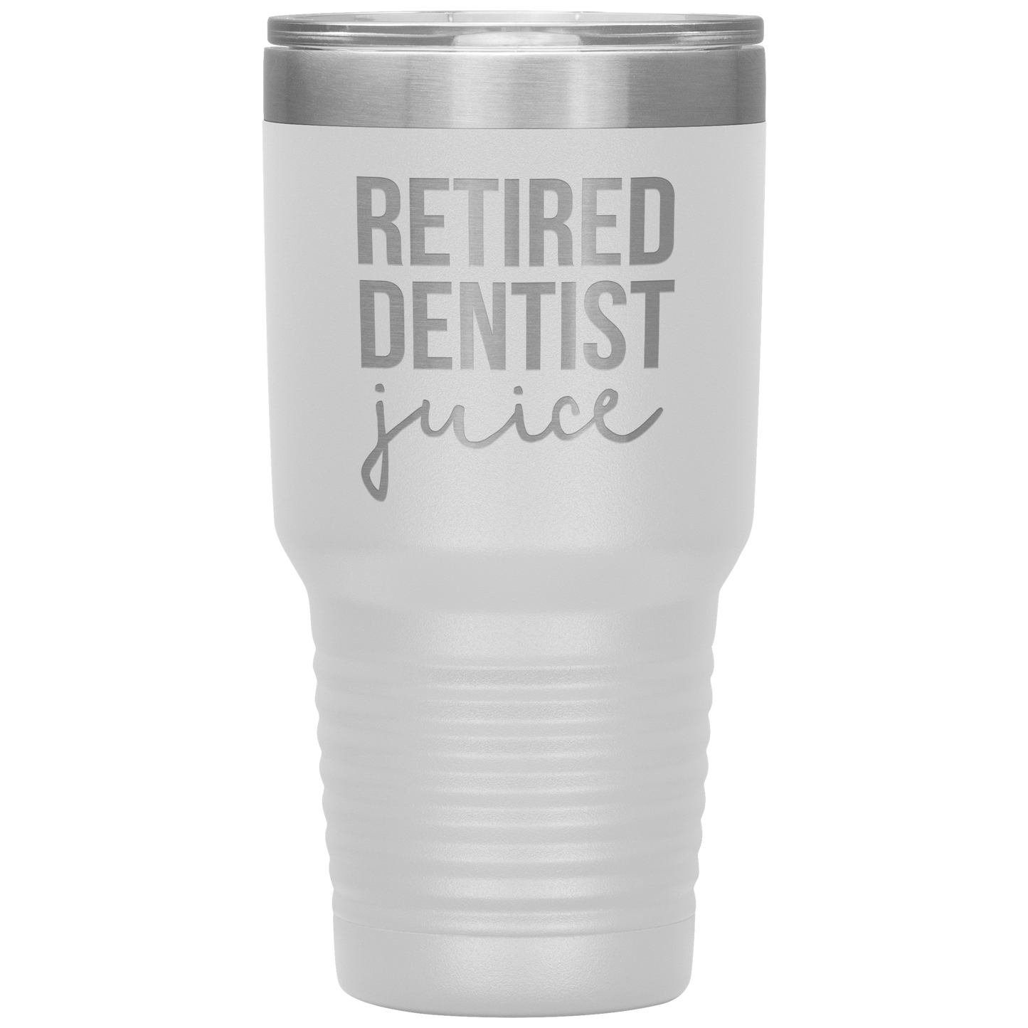 Retired Dentist Tumbler, Retired Dentist Gifts, Travel Coffee Mug, Birthday Gifts for Men and Women