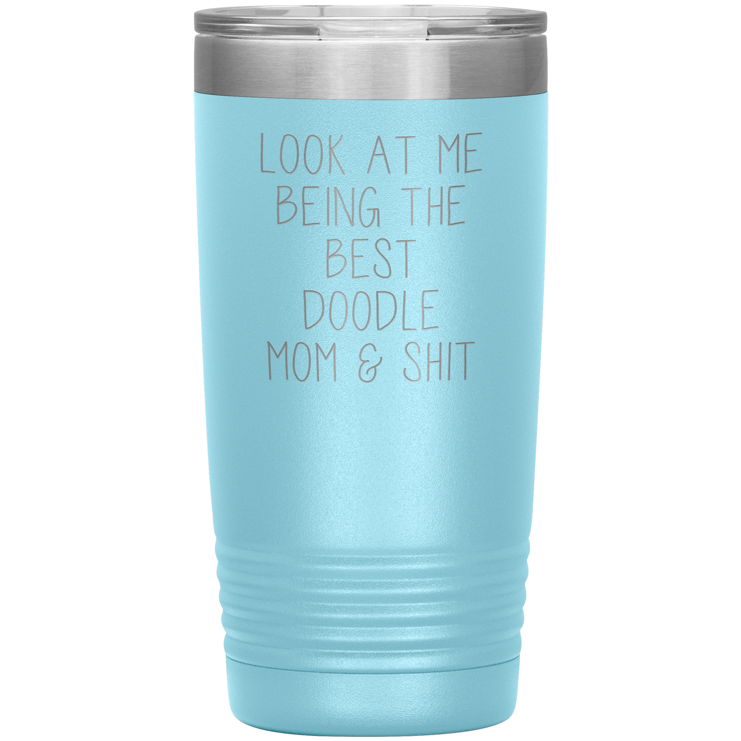 Doodle Mom Tumbler, Doodle Mom Gifts, Doodle Mom Coffee Mug, Birthday Gifts for Men and Women