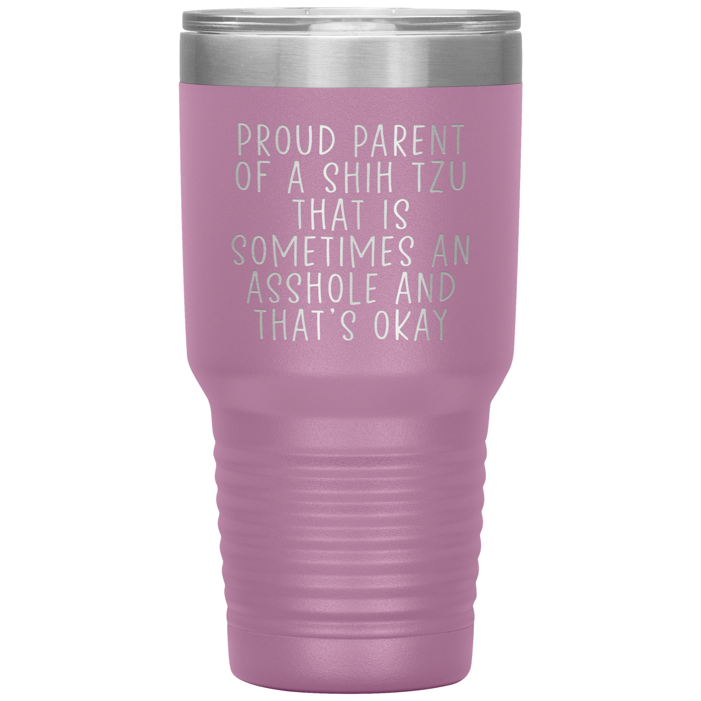 Shih Tzu Tumbler, Shih Tzu Gifts, Travel Coffee Mug, Birthday Gifts for Men and Women