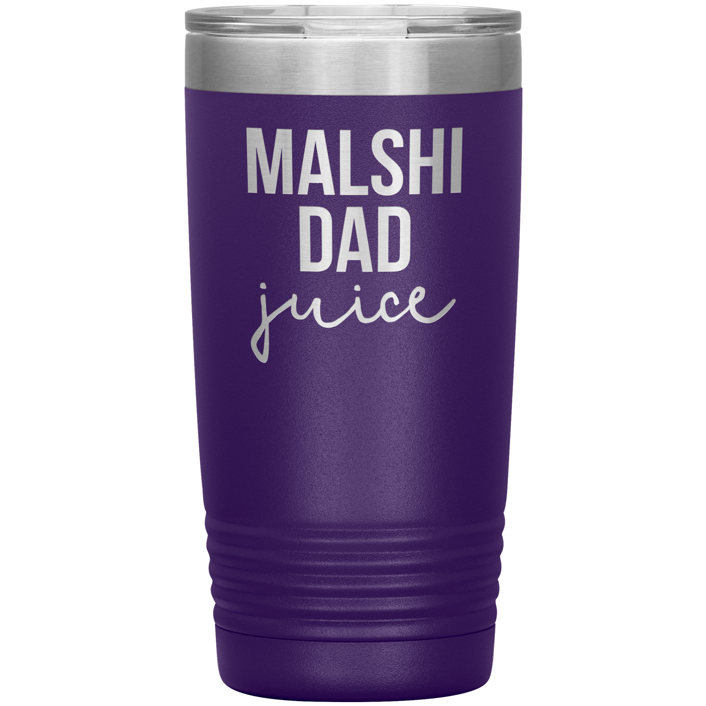 Malshi Dad Tumbler, Malshi Dad Cadeaux, Travel Coffee Mug, Cadeaux d’anniversaire pour hommes et femmes