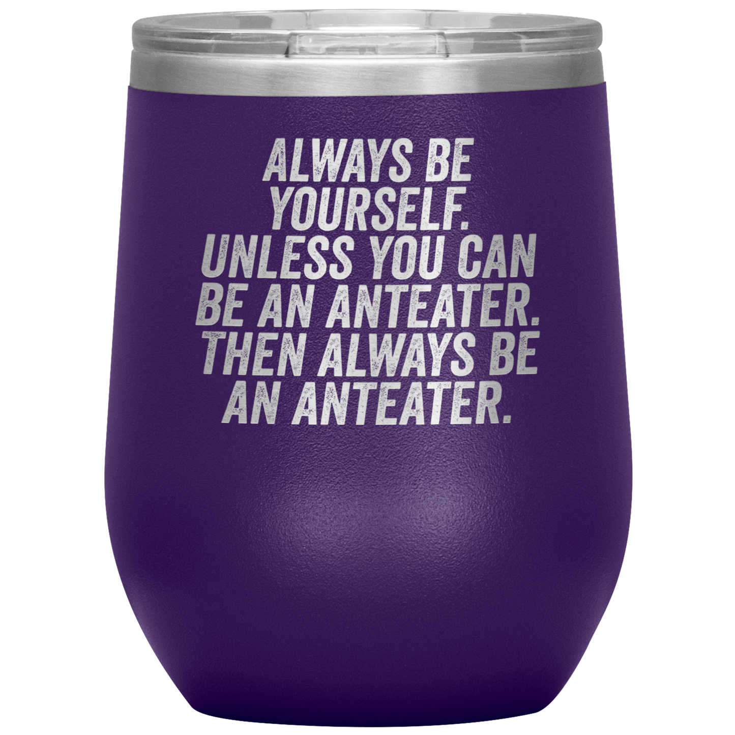 Anteater Wine Tumbler, Anteater Gifts, Travel Wine Cup, Birthday Gifts for Men and Women