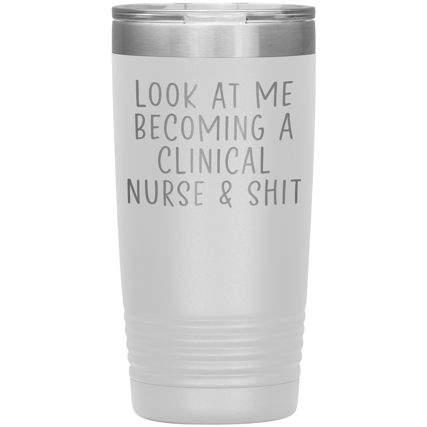 Clinical Nurse Tumbler, Clinical Nurse Gifts, Travel Coffee Mug, Birthday Gifts for Men and Women