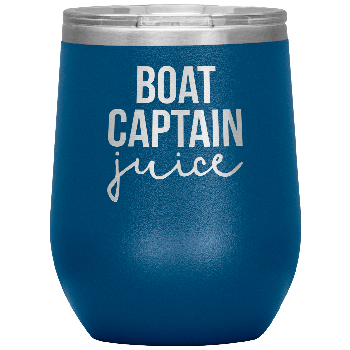 Boat Captain Wine Tumbler, Boat Captain Gifts, Travel Wine Cup, Birthday Gifts for Men and Women