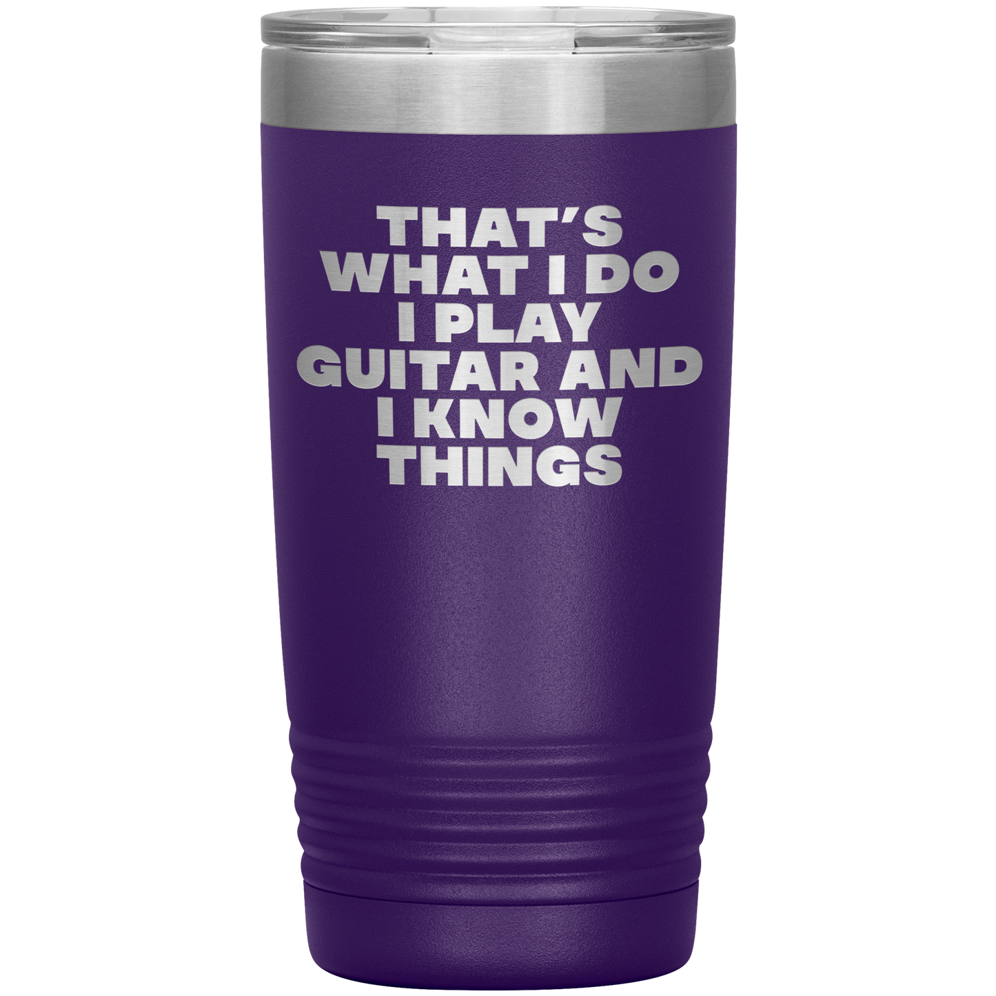 Guitarist Tumbler, Guitarist Gifts, Travel Coffee Mug, Birthday Gifts for Men and Women