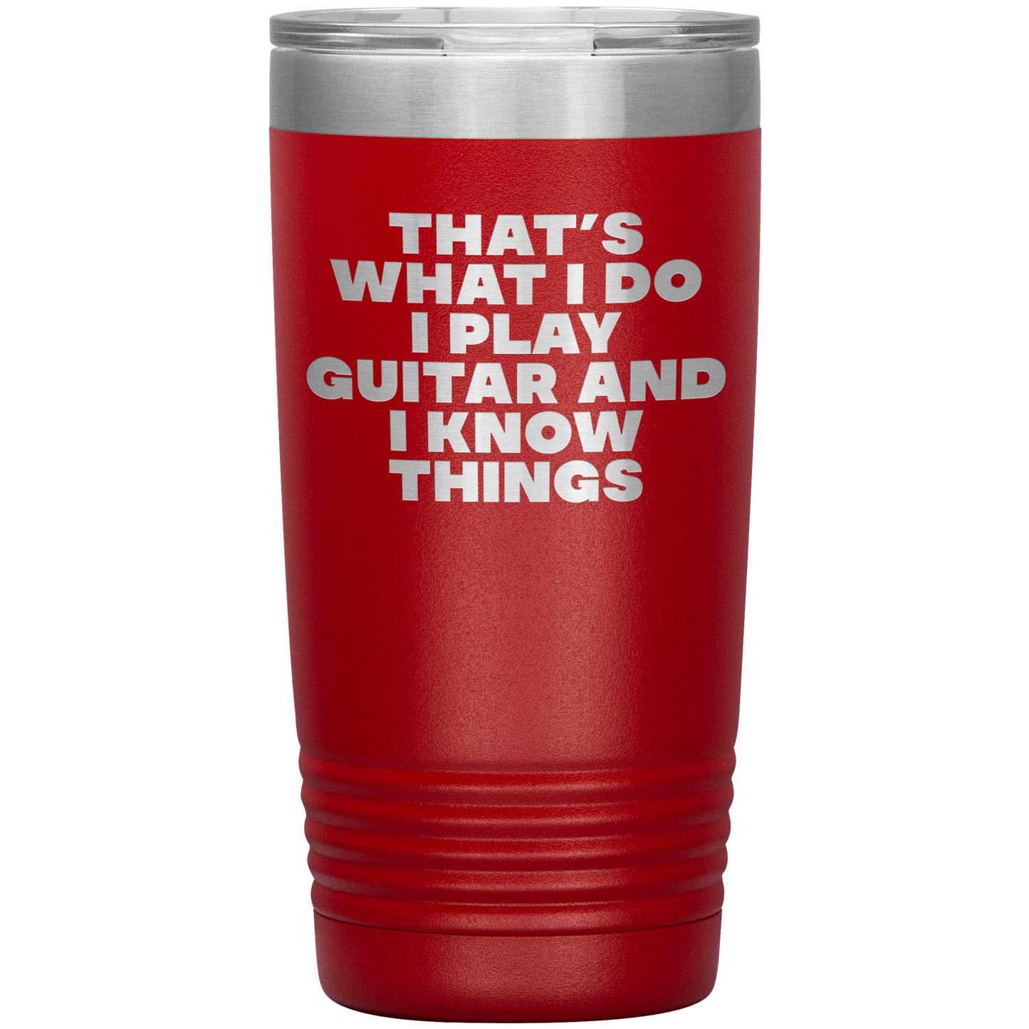 Guitarist Tumbler, Guitarist Gifts, Travel Coffee Mug, Birthday Gifts for Men and Women