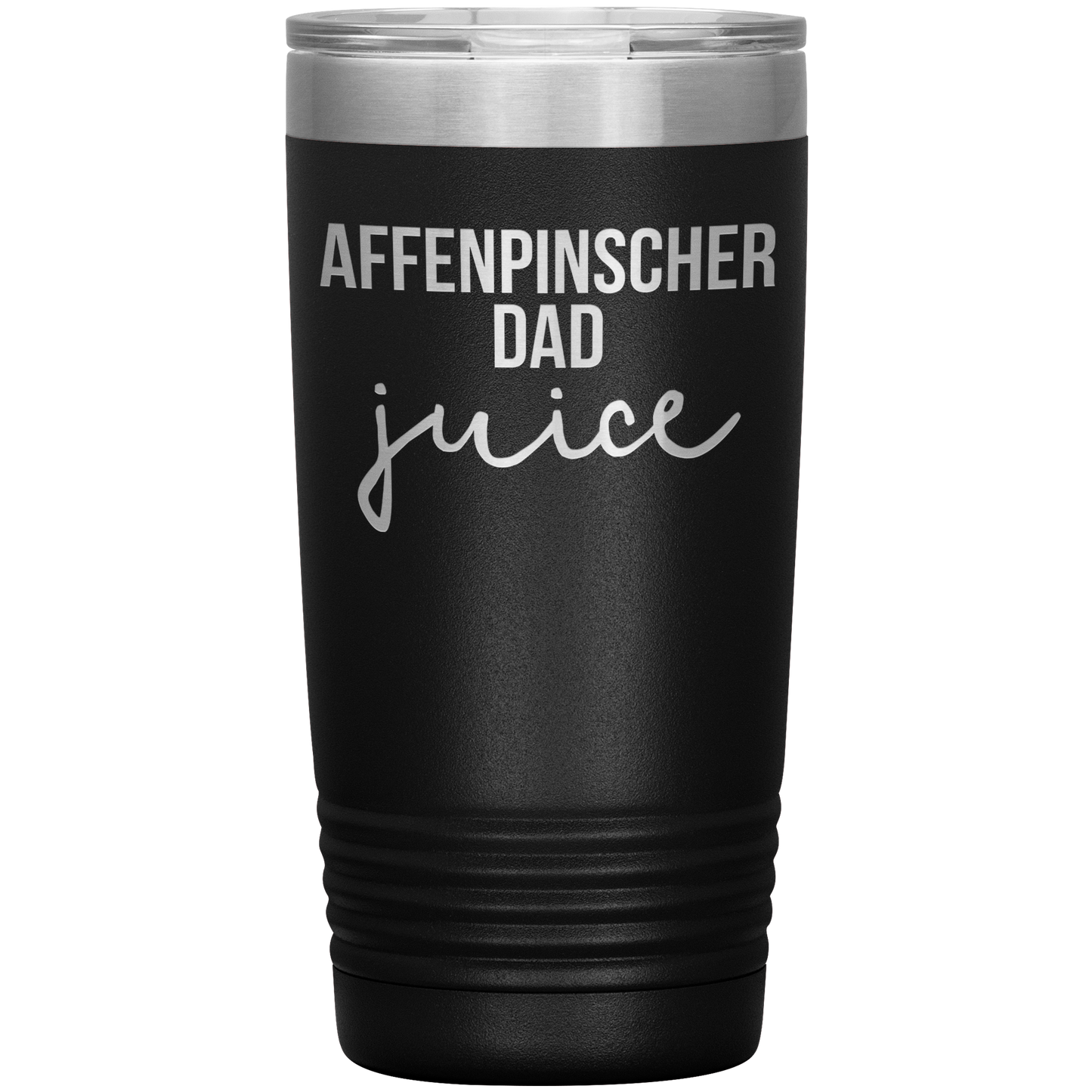 Affenpinscher Dad Tumbler, Funny Travel Coffee Mug, Birthday Gifts for Men and Women