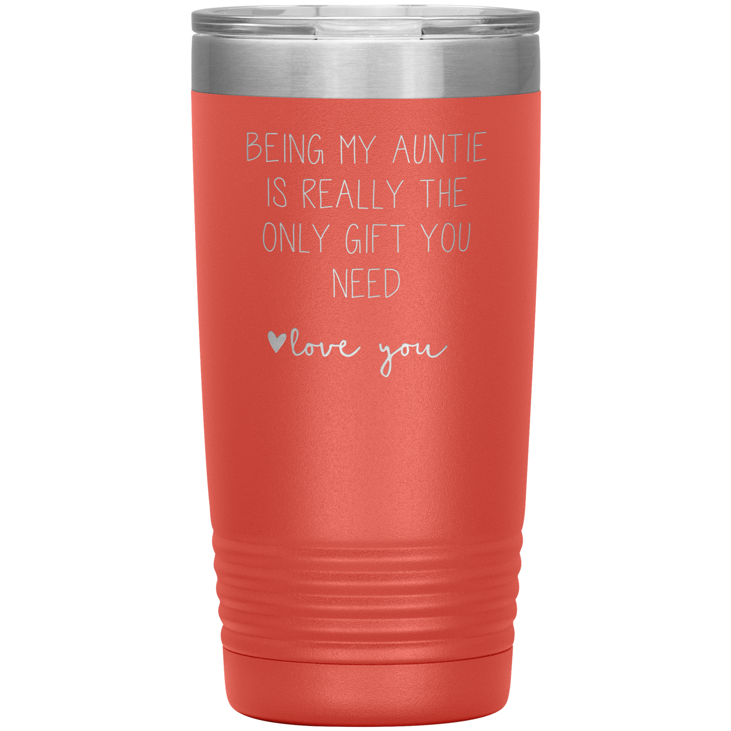 Auntie Tumbler, Auntie Gifts, Travel Coffee Mug, Birthday Gifts for Men and Women